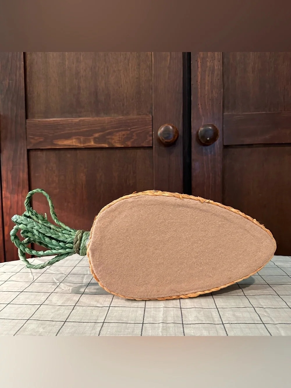 Carrot shaped basket